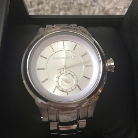 Karl Lagerfeld silver stainless steel watch - Picture 4 of 10